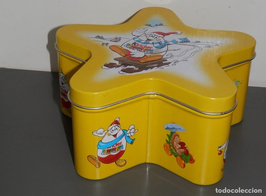 Figuras de goma Kinder: LATA KINDER SUPRISE - Foto 1