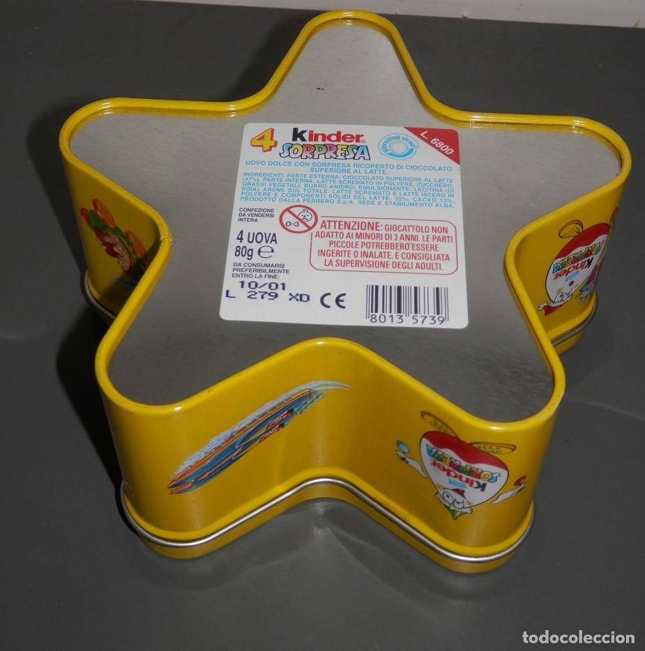 Figuras de goma Kinder: LATA KINDER SUPRISE - Foto 2