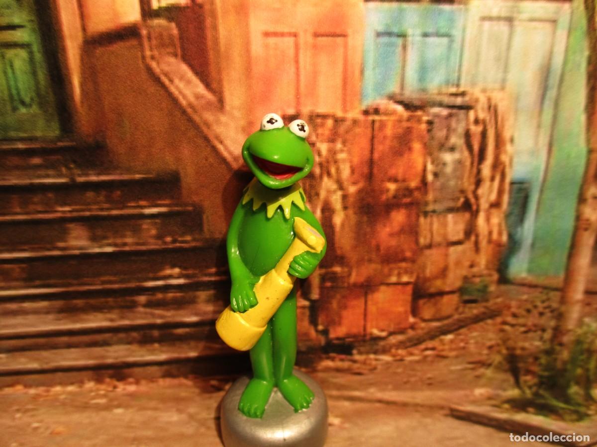 Figuras de Goma y PVC: KERMIT FROG original figure. Sesame Street MUPPETS. Vintage. 6,5 CM. J87. RANA GUSTAVO BARRIO SESAMO