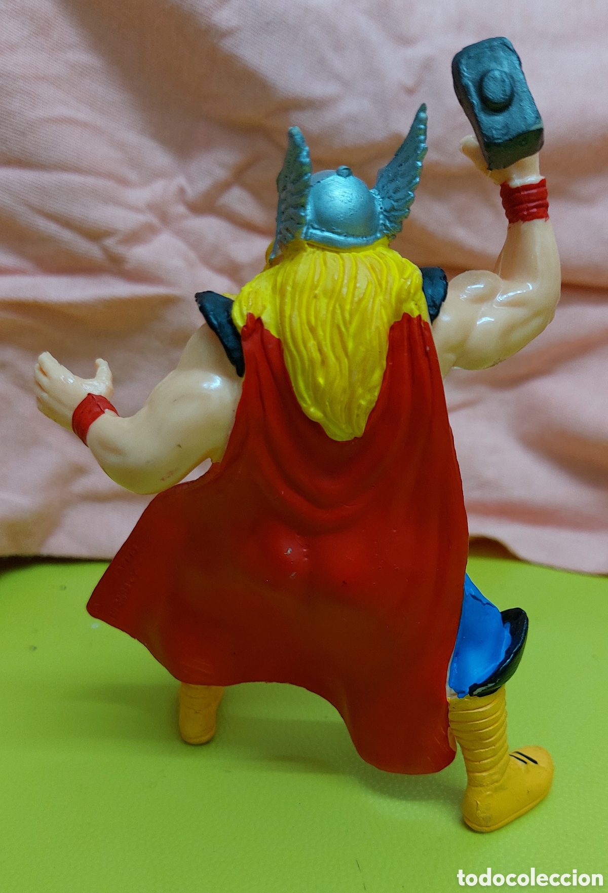 Figuras de goma y PVC: Figura mu&ntilde;eco Thor, de Marvel, a&ntilde;o 1966 - Foto 3