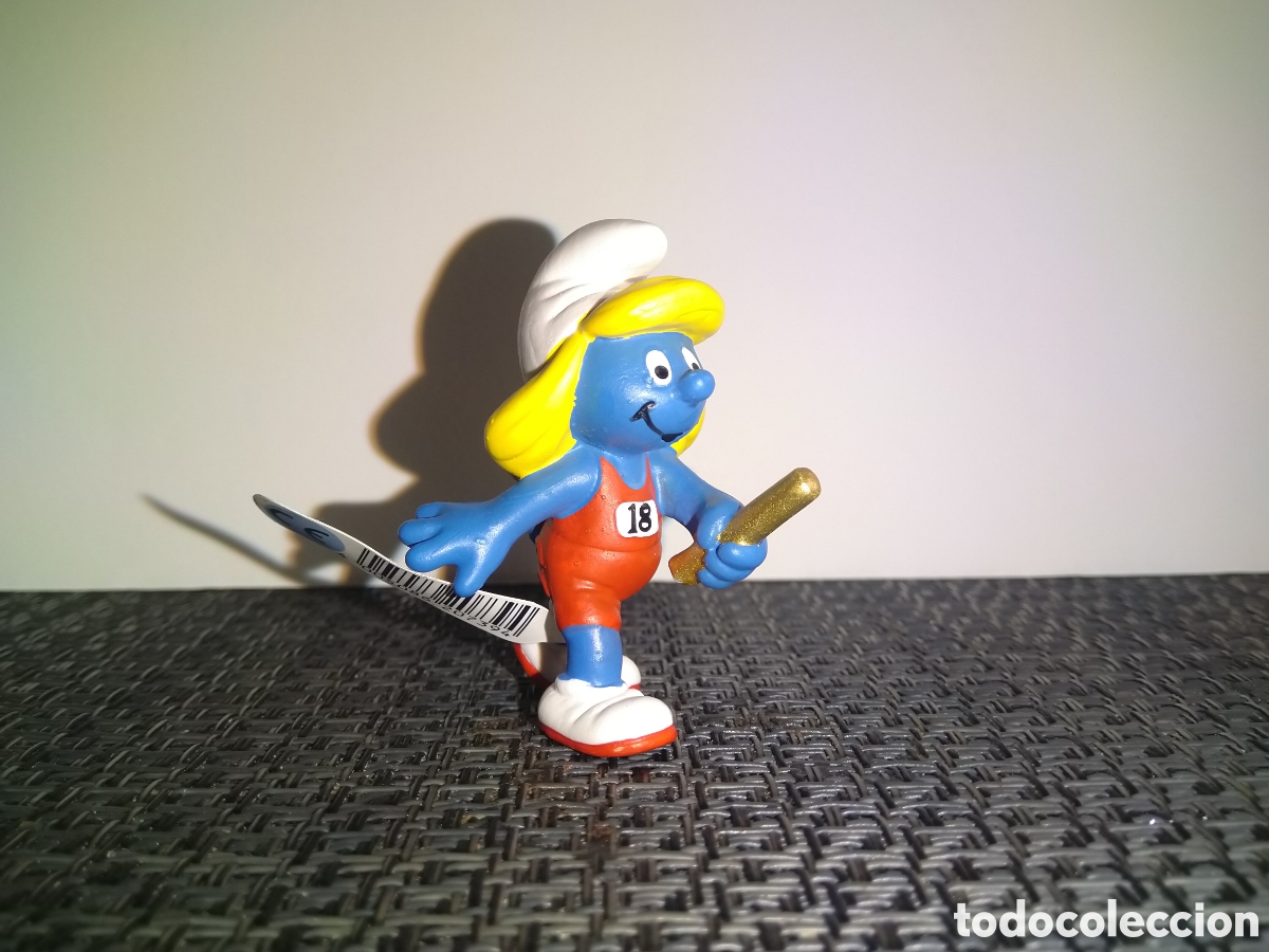 figura pvc pitufo pitufina schleich peyo smurfs - Compra venta en  todocoleccion