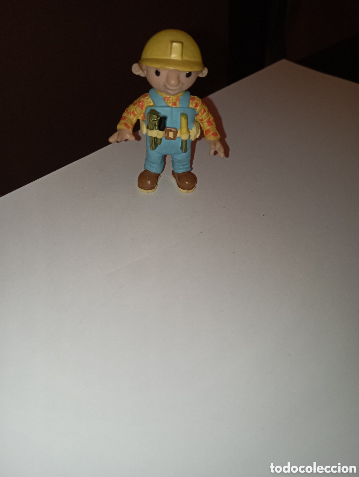 Figuras de goma y PVC: FIGURA DE PVC BOB EL CONSTRUCTOR - Foto 1