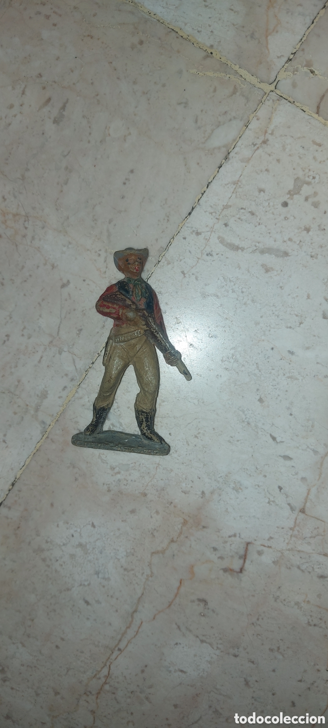 Figuras de goma y PVC: Soldado federal indios y vaqueros - Foto 1