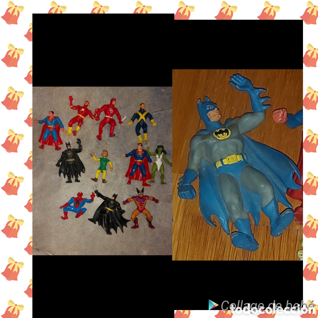 Figuras de goma y PVC: Lote 12 figuras pvc comic spain marvel - Foto 1