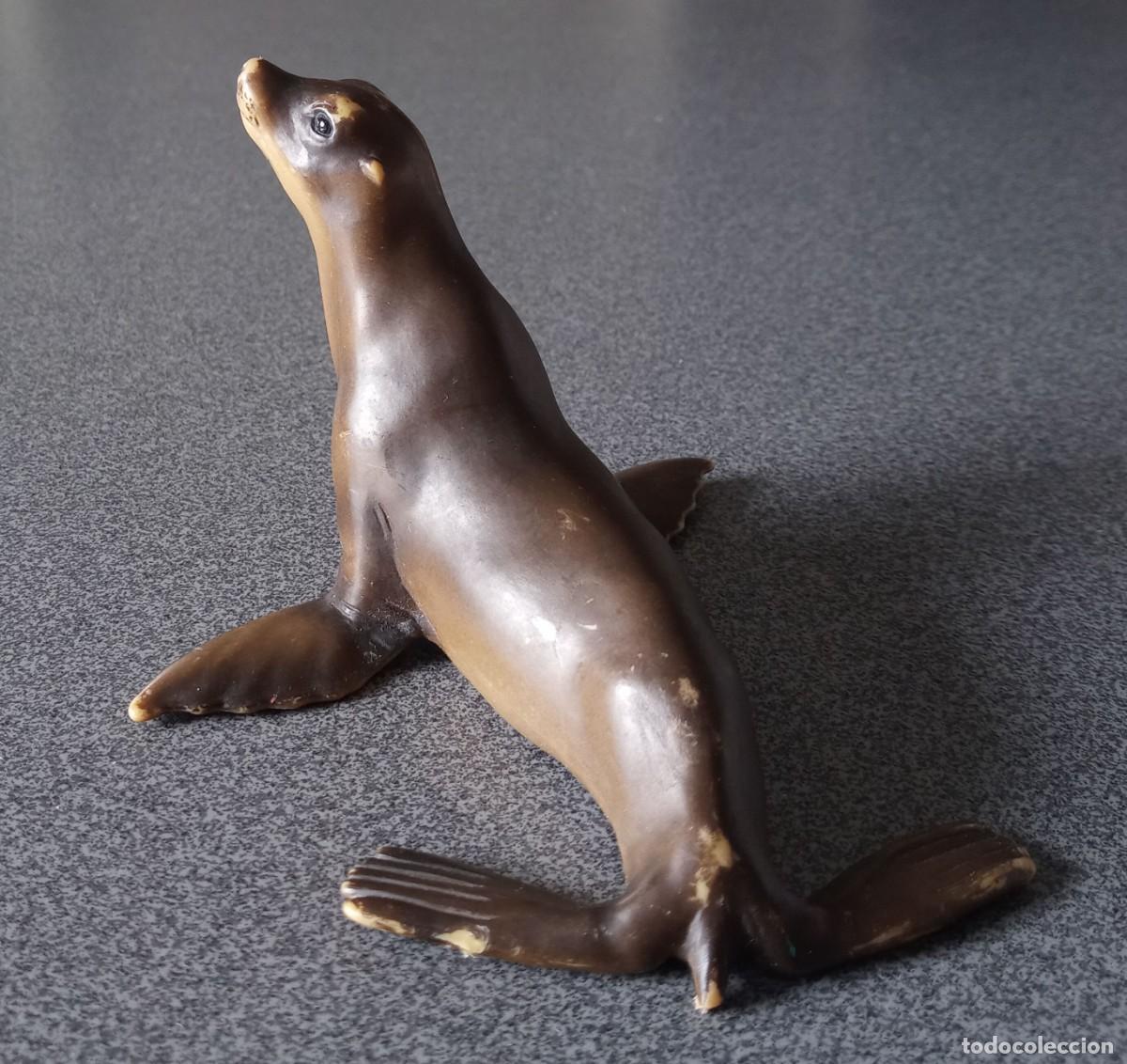 Figuras de goma y PVC: Foca Schleich - Foto 3