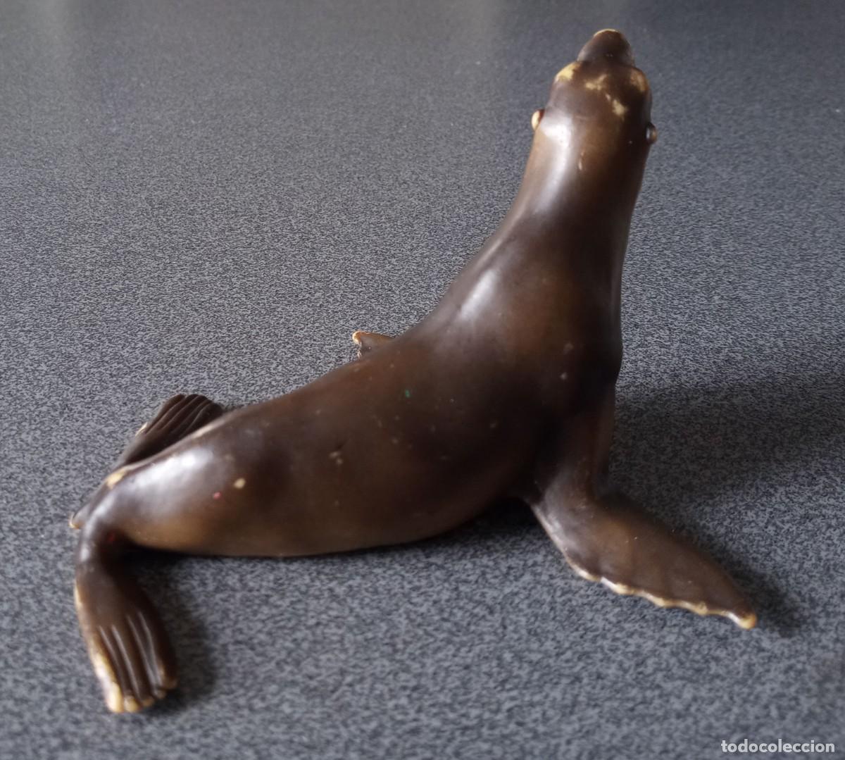 Figuras de goma y PVC: Foca Schleich - Foto 4