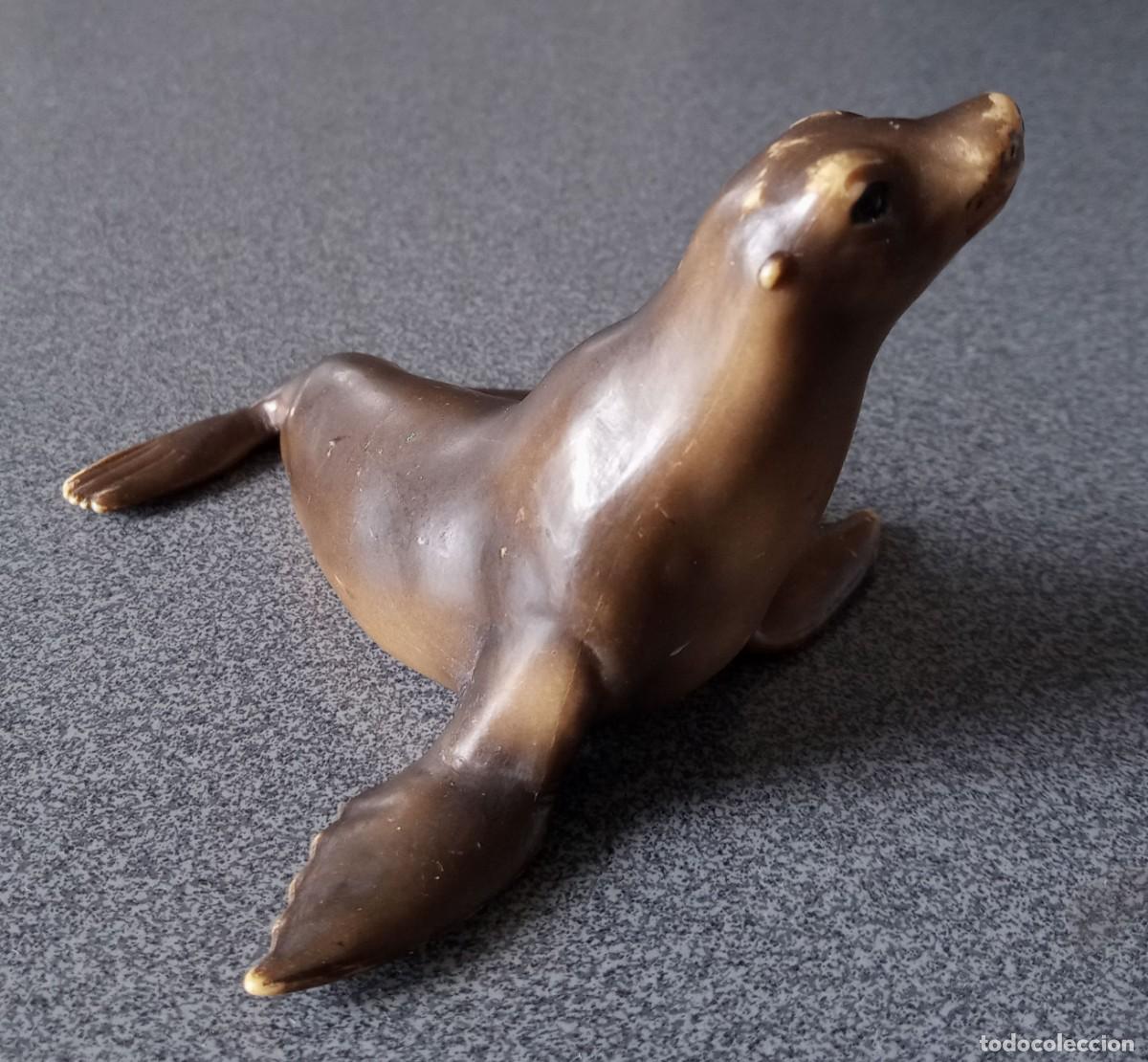 Figuras de goma y PVC: Foca Schleich - Foto 5