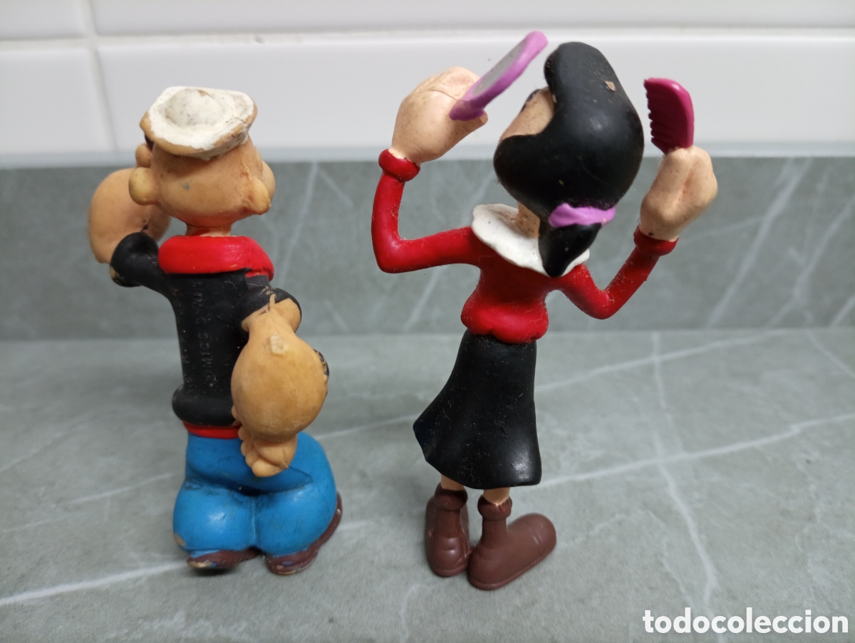 Figuras de goma y PVC: figuras pvc popeye y olivia - Foto 2