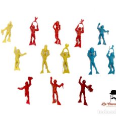 Figuras de Goma y PVC: COLECCION DE FIGURAS DE SUBMARINISTAS - HOMBRES RANA - TIPO COMANSI PECH LAFREDO REAMSA - AÑOS 60. Lote 383077714
