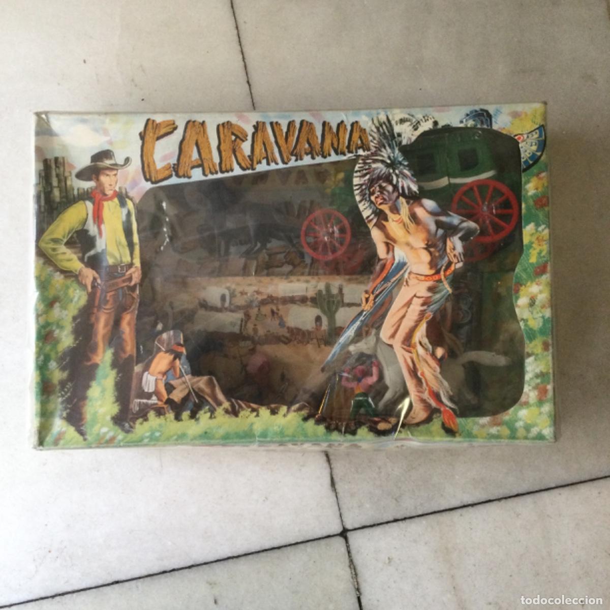 Caravana del Oeste. Original. M. Sotorres. Años 60 Nueva