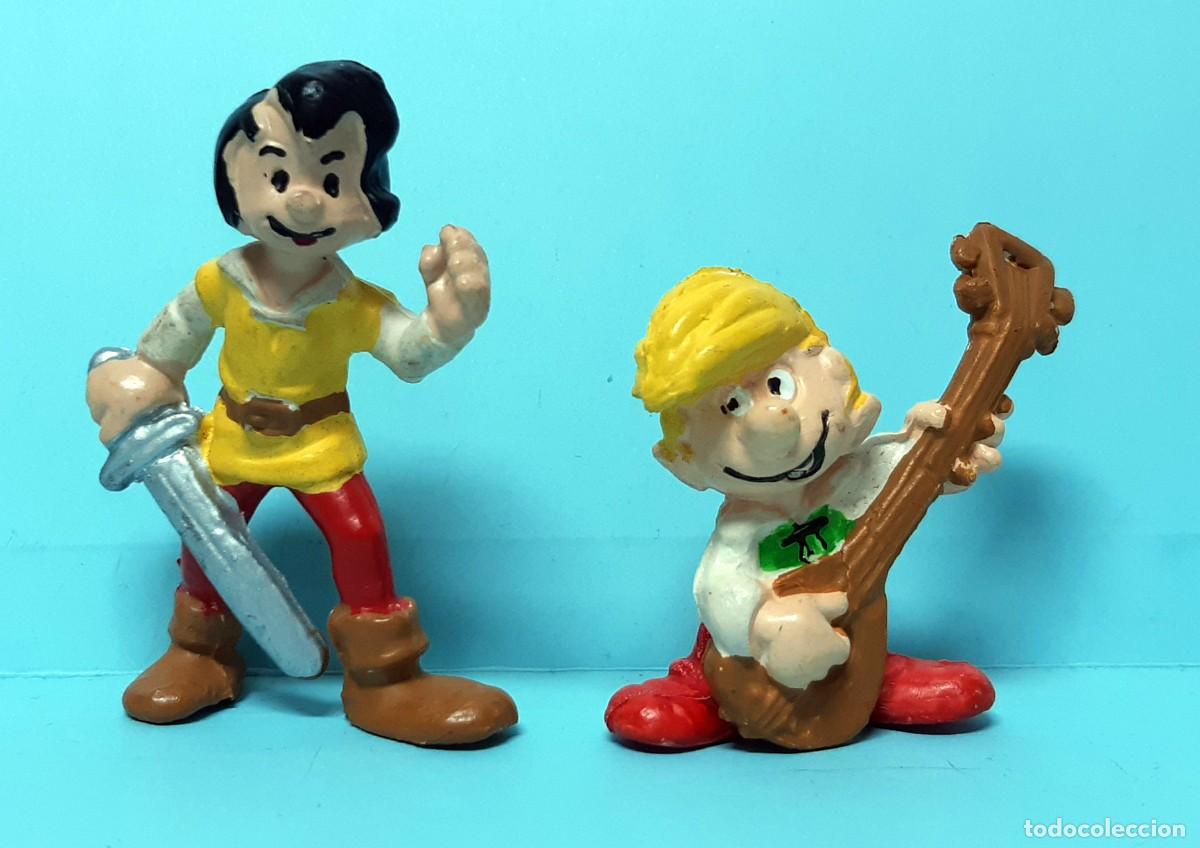 Figuras de goma y PVC: JOHAN Y PIRLUIT - BOOTLEG SPAIN - Foto 1