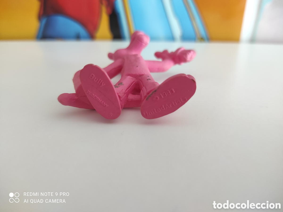 Figuras de goma y PVC: Pantera Rosa pintor a&ntilde;o 1983 - Foto 4