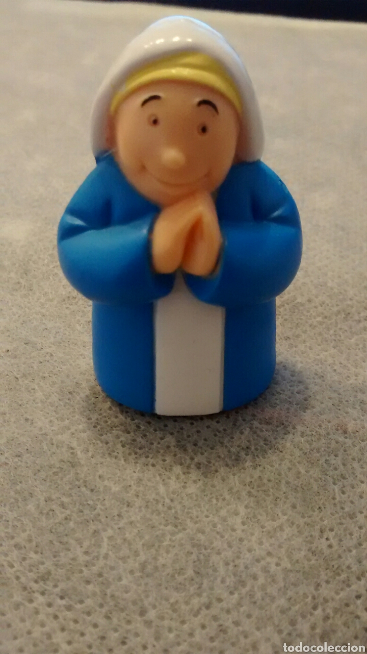 Figuras de goma y PVC: FIGURA DE MONJA ORANDO - Foto 3