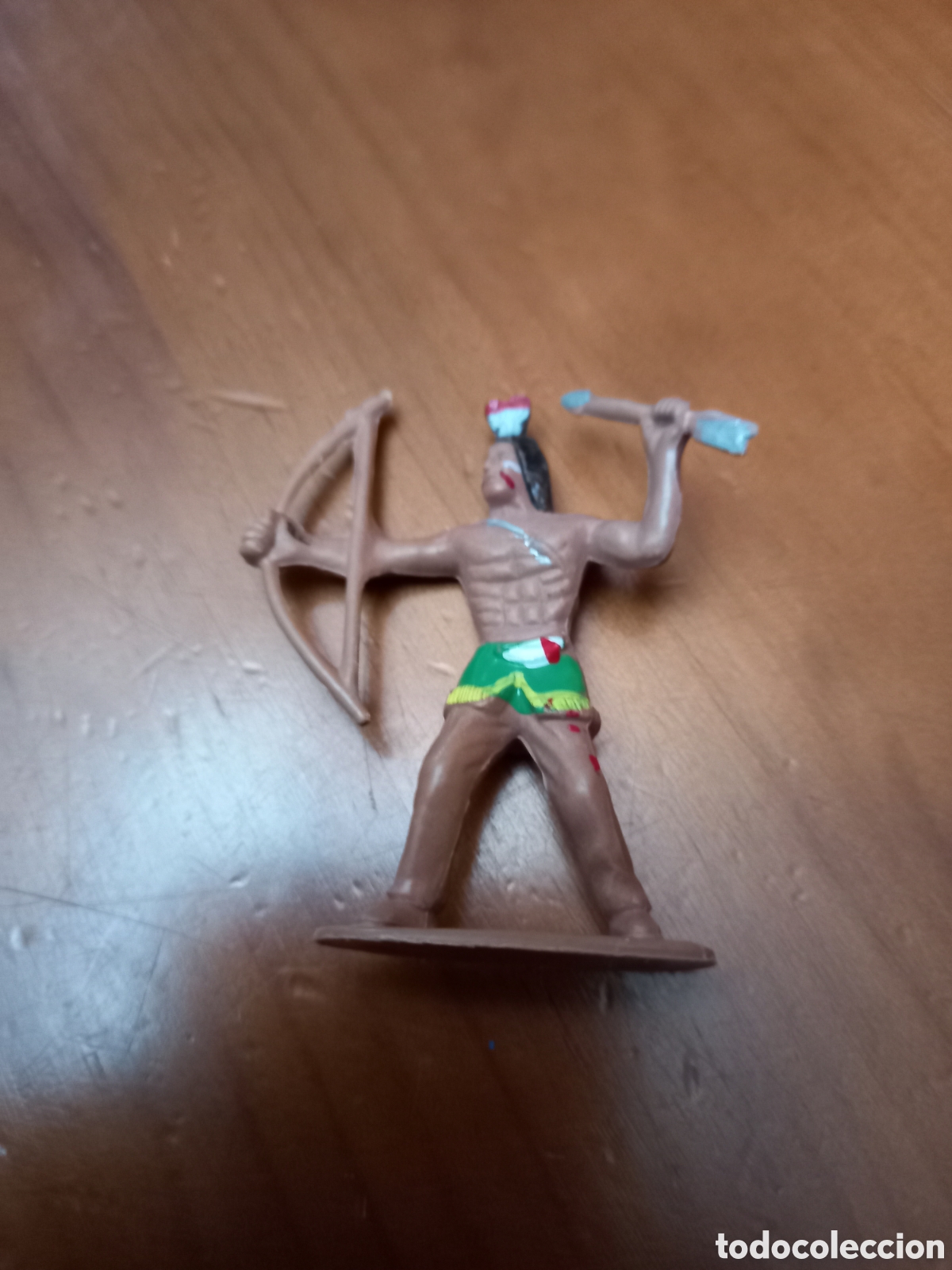 Figuras de goma y PVC: FIGURA INDIO PLASTICO - Foto 1