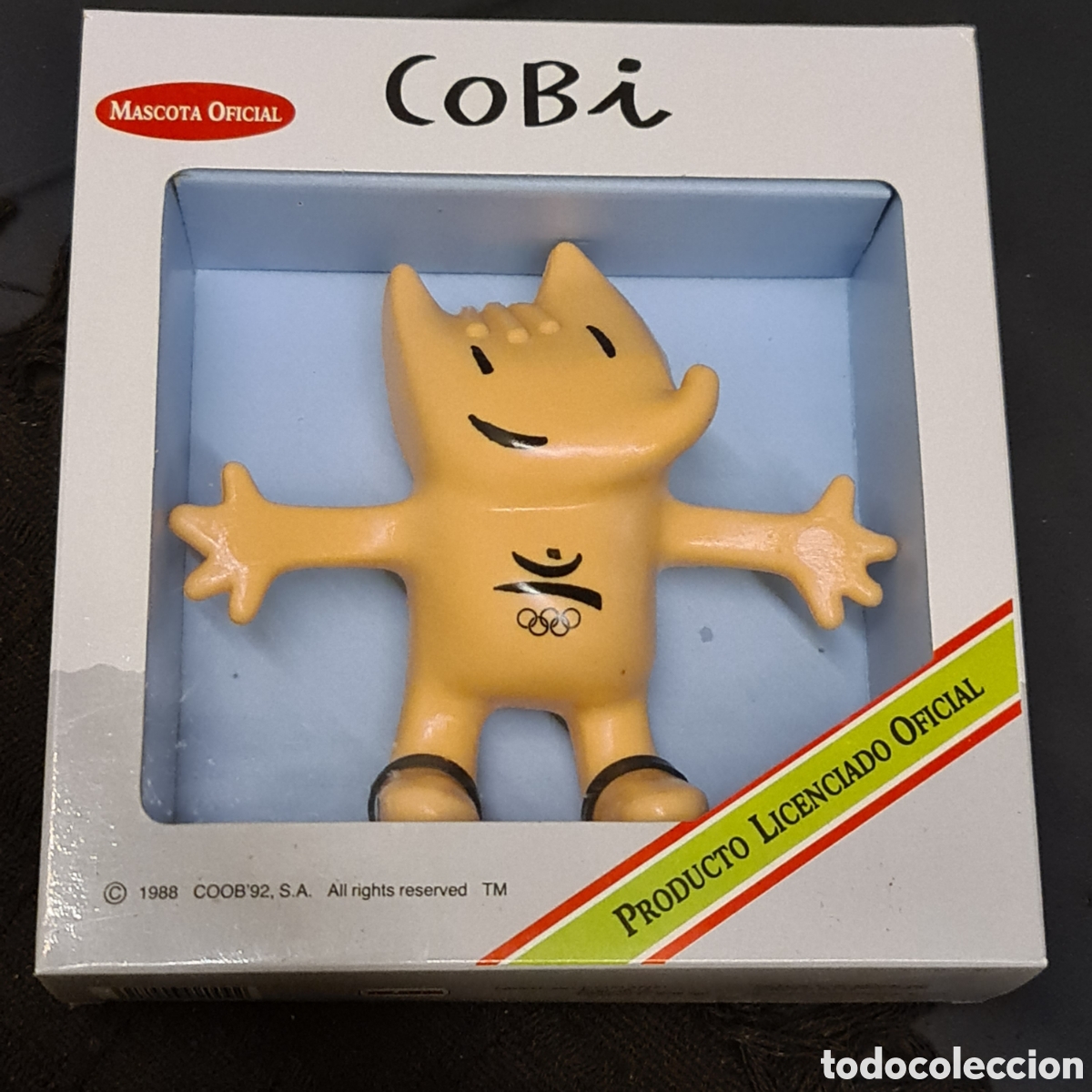 Figuras de goma y PVC: Figura Cobi Mariscal Sin Abrir. - Foto 1