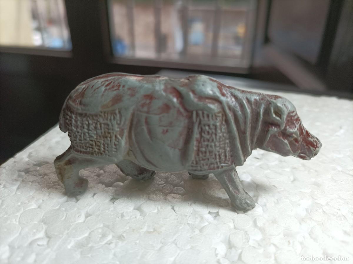 Figuras de goma y PVC: Lote rinoceronte - pech - Foto 2
