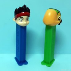 Figuras de Goma y PVC Dispensador PEZ: LOTE DISPENSADORES PEZ - JACK Y LOS PIRATAS DISNEY