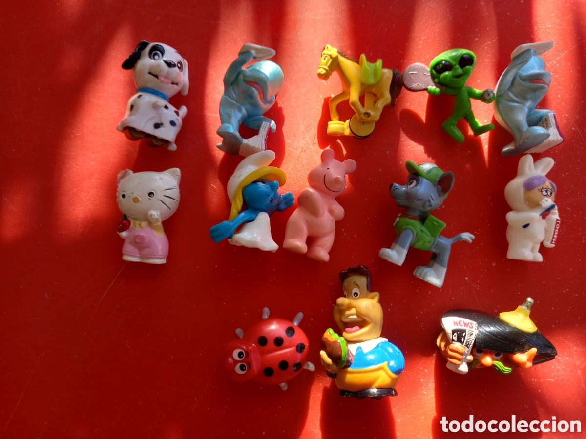 Figuras de goma Kinder: LOTE FIGURAS KINDER Y OTROS - Foto 1