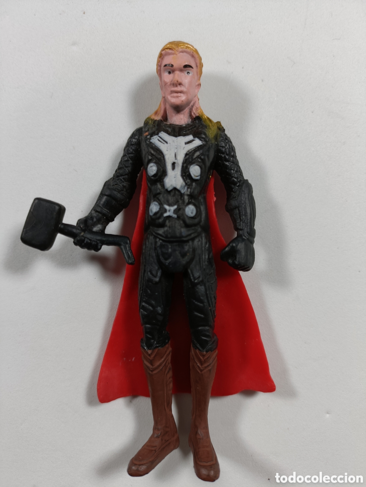 Figuras de goma y PVC: FIGURAS PLASTICO ANTIGUA THOR - Foto 1