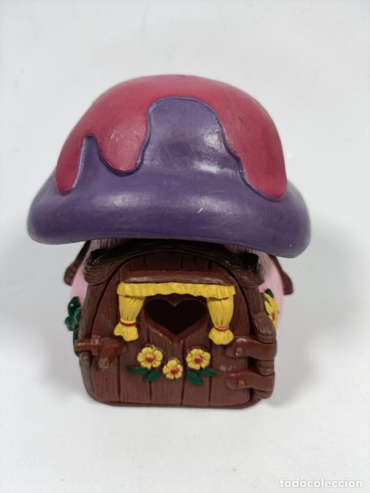 Figuras de goma y PVC: CASA DE LOS PITUFOS PEYO - Foto 2