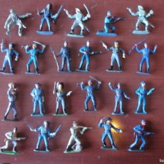 Figuras de Goma y PVC: LOTE 22 SOLDADOS OESTE NORDISTAS COMANSI AÑOS 60