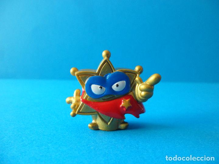 Figuras de Goma y PVC: Superzings Serie 3 Goldstar - Estrella Dorada