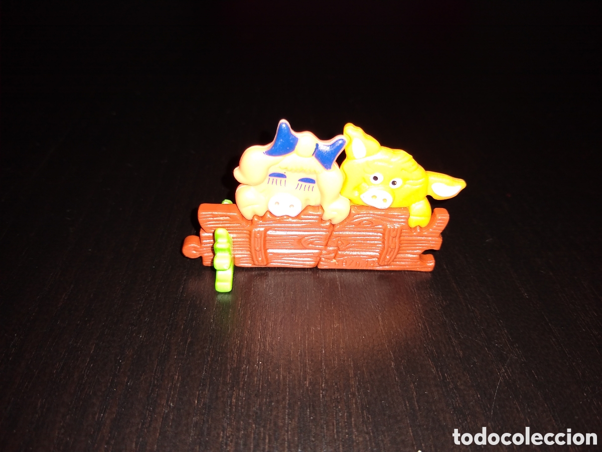 Kinder &Uuml;berraschung: Kinder Ferrero 314B puzzle pl&aacute;stico duro relieve 3D Freunde...Wie Wir 1996 versi&oacute;n europa 1 fig