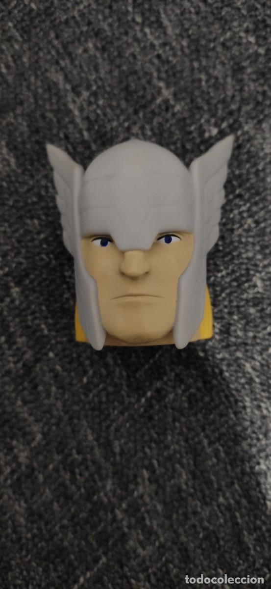 Figuras de goma y PVC: Thor Marvel cabeza de PVC - Foto 2