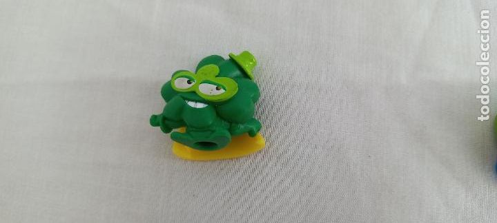 Figure di Gomma e PVC: Figura Superzing. SERIE 7 N&ordm;482 LUCKY O'GREEN. Superthings SECRET SPIES. MBIT