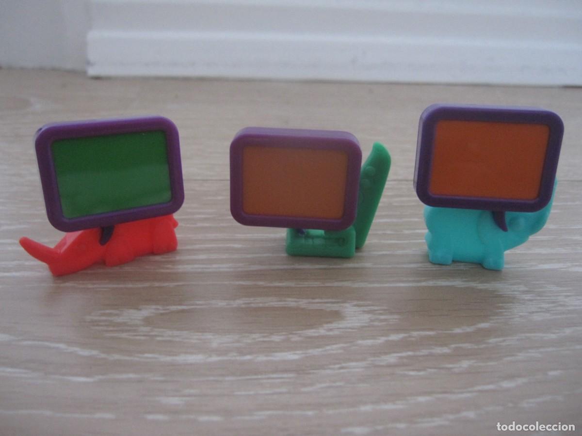 Figuras de goma Kinder: 3 FIGURAS KINDER - Foto 1