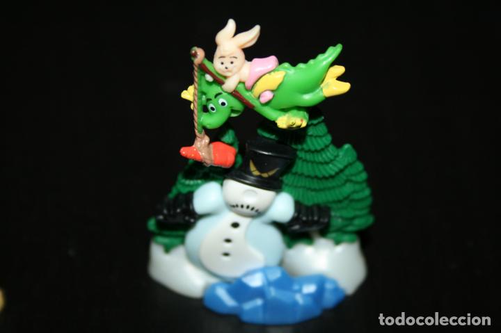 Kinder &Uuml;berraschung: Kinder Ferrero 333B puzzle pl&aacute;stico relieve 3D tabaluga 2 dragones 1 fig. sin BPZ