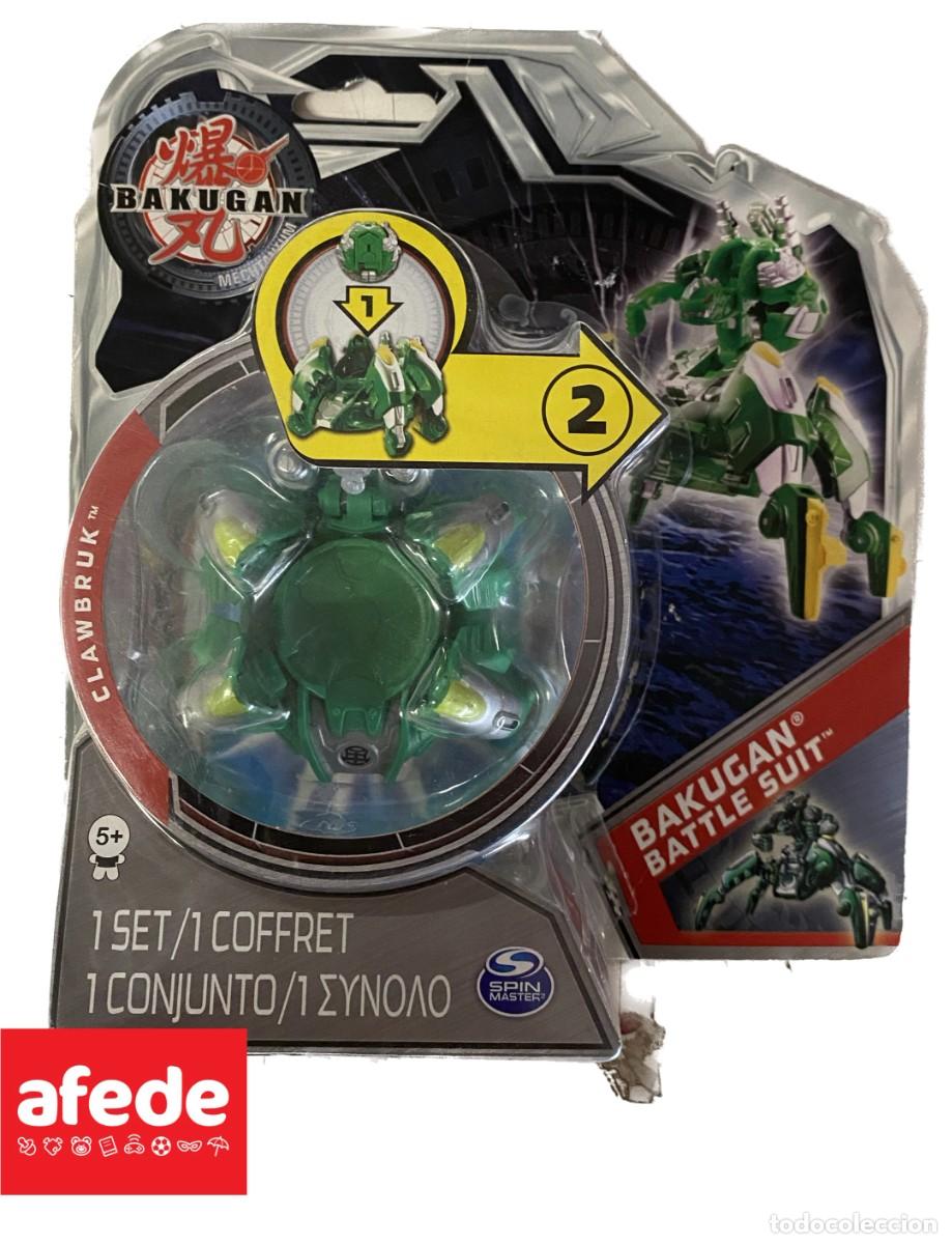 Figuras de goma y PVC: SET DE 4 PIEZAS BAKUGAN BATTE SUIT. - Foto 2