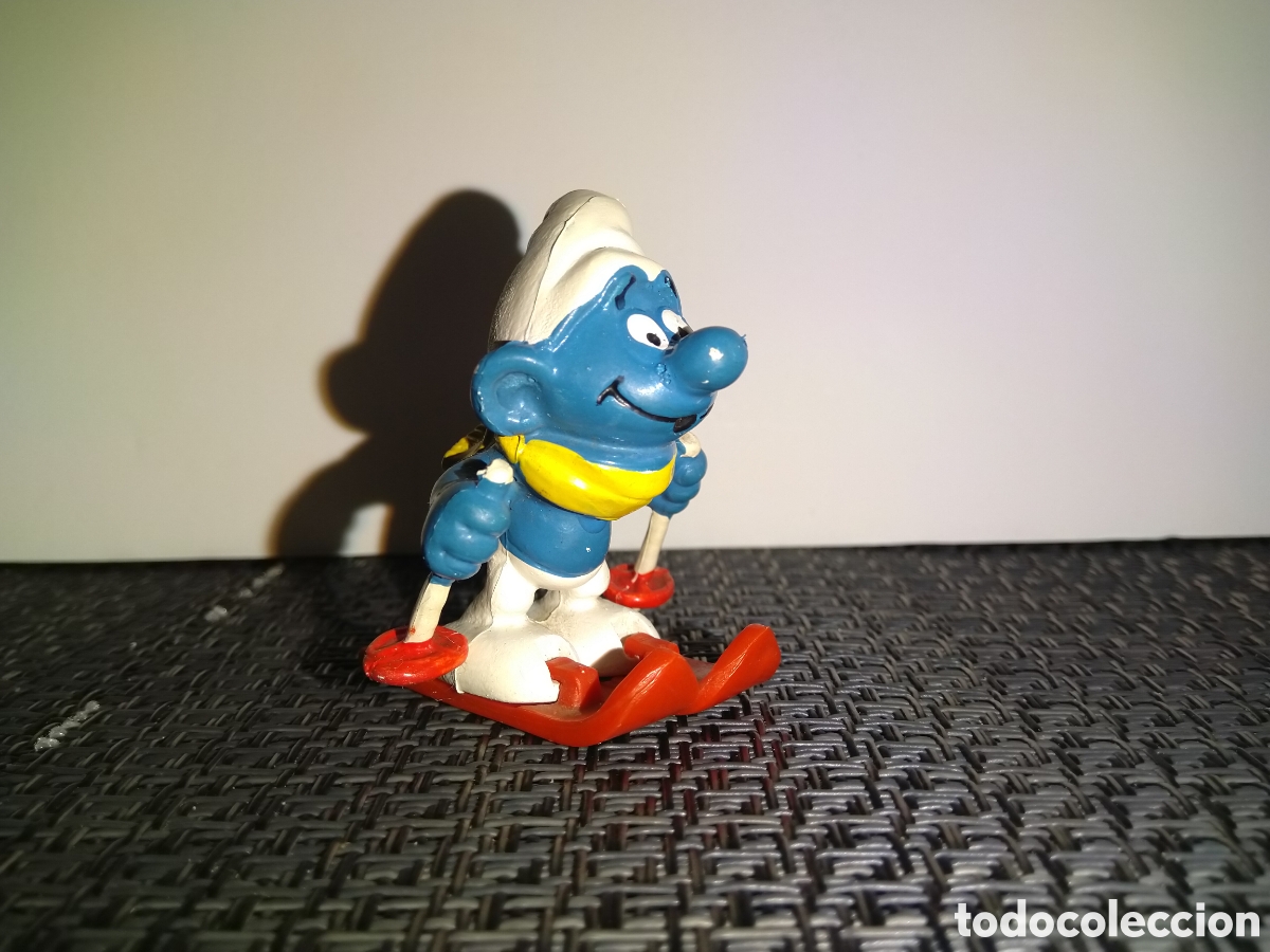 figura pvc pitufo pitufina schleich peyo smurfs - Compra venta en  todocoleccion