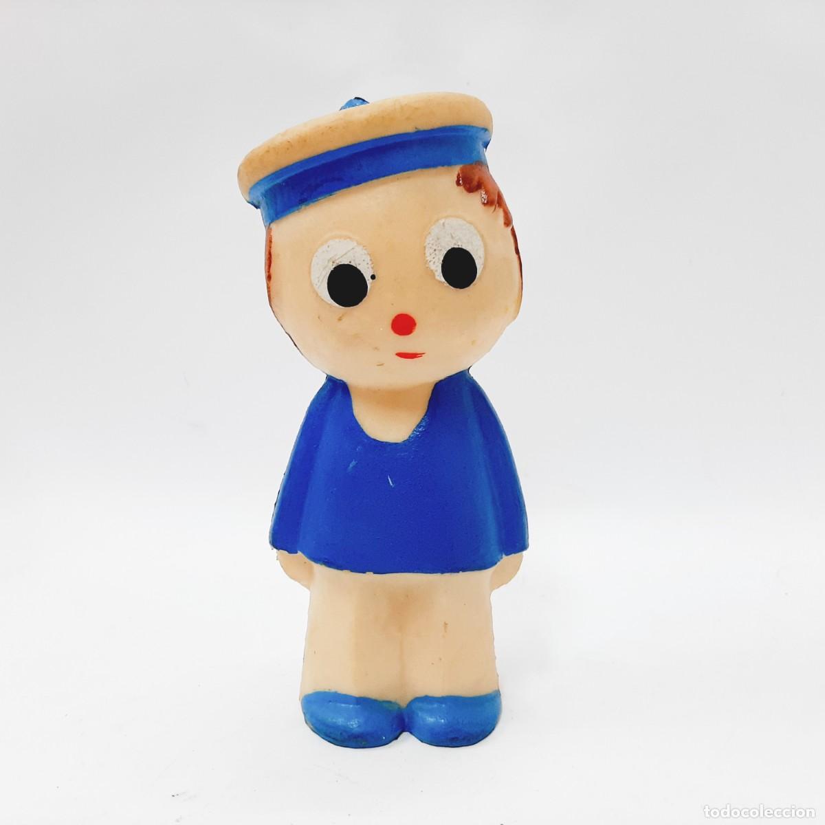 Figuras de goma y PVC: Juguete de goma vintage, un marinero(5.2)