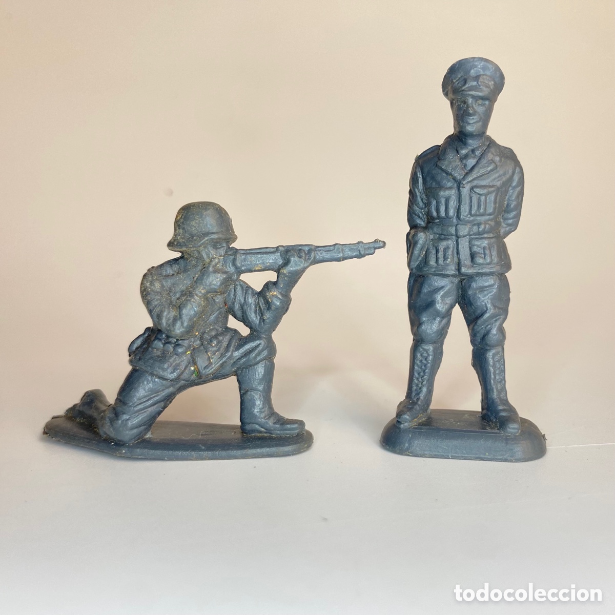 Figure di Gomma e PVC: Antiguas Figuras mu&ntilde;ecos soldados Alemanes oficial
