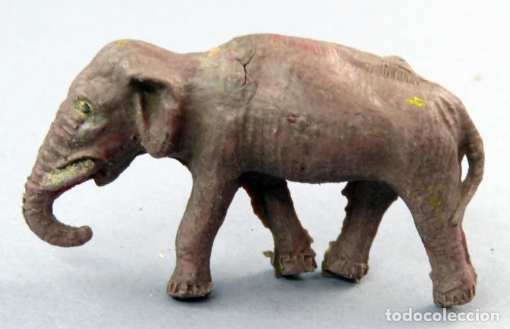 Figuras de goma y PVC: Elefante Comansi pl&aacute;stico a&ntilde;os 60 - Foto 2
