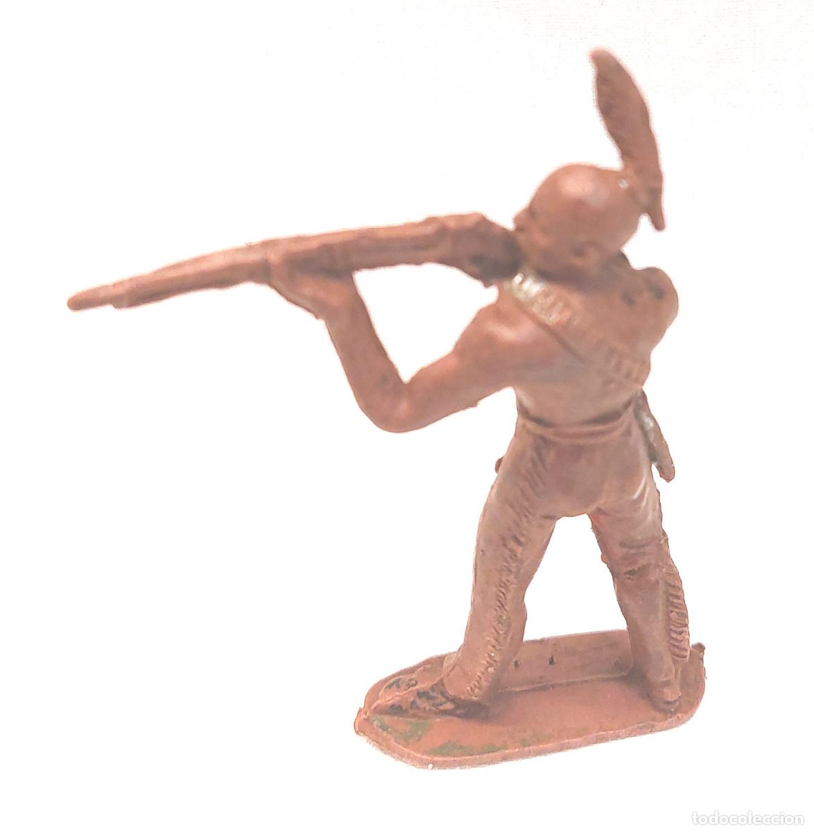 Figuras de goma y PVC: Indio de Jecsan Oeste Americano - Foto 2