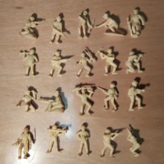 Figuras de Goma y PVC: DUNKIN. 20 SOLDADOS JAPONESES (CONJUNTO COMPLETO ORIGINAL). NO PECH. NO JECSAN. NO REAMSA.. Lote 226439435