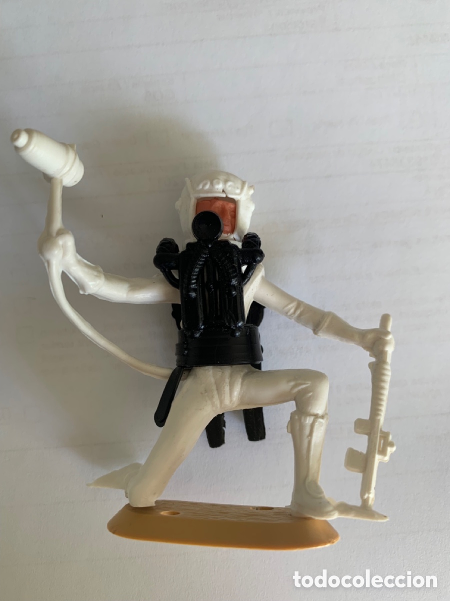 Figuras de goma y PVC: LOTE DE 3 ASTRONAUTAS DE CHERILEA. DIF&Iacute;CIL. - Foto 4