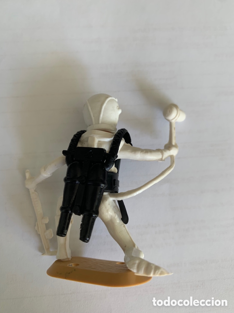 Figuras de goma y PVC: LOTE DE 3 ASTRONAUTAS DE CHERILEA. DIF&Iacute;CIL. - Foto 5
