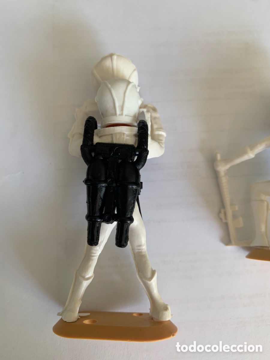 Figuras de goma y PVC: LOTE DE 3 ASTRONAUTAS DE CHERILEA. DIF&Iacute;CIL. - Foto 6