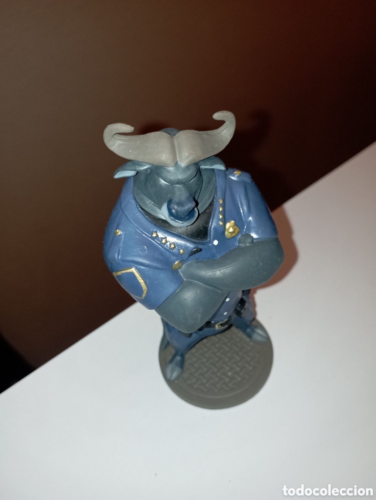 Figurines en Caoutchouc et PVC: JEFE DE POLIC&Iacute;A BOGO ZOOTOPIA FIGURA DE PVC PERSONAJE DE ZOOTROPOLIS WALT DISNEY
