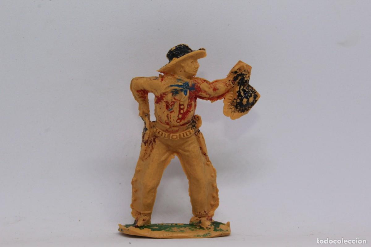 Figuras de goma y PVC: LAFREDO FIGURA OESTE INDIOS VAQUEROS - Foto 1