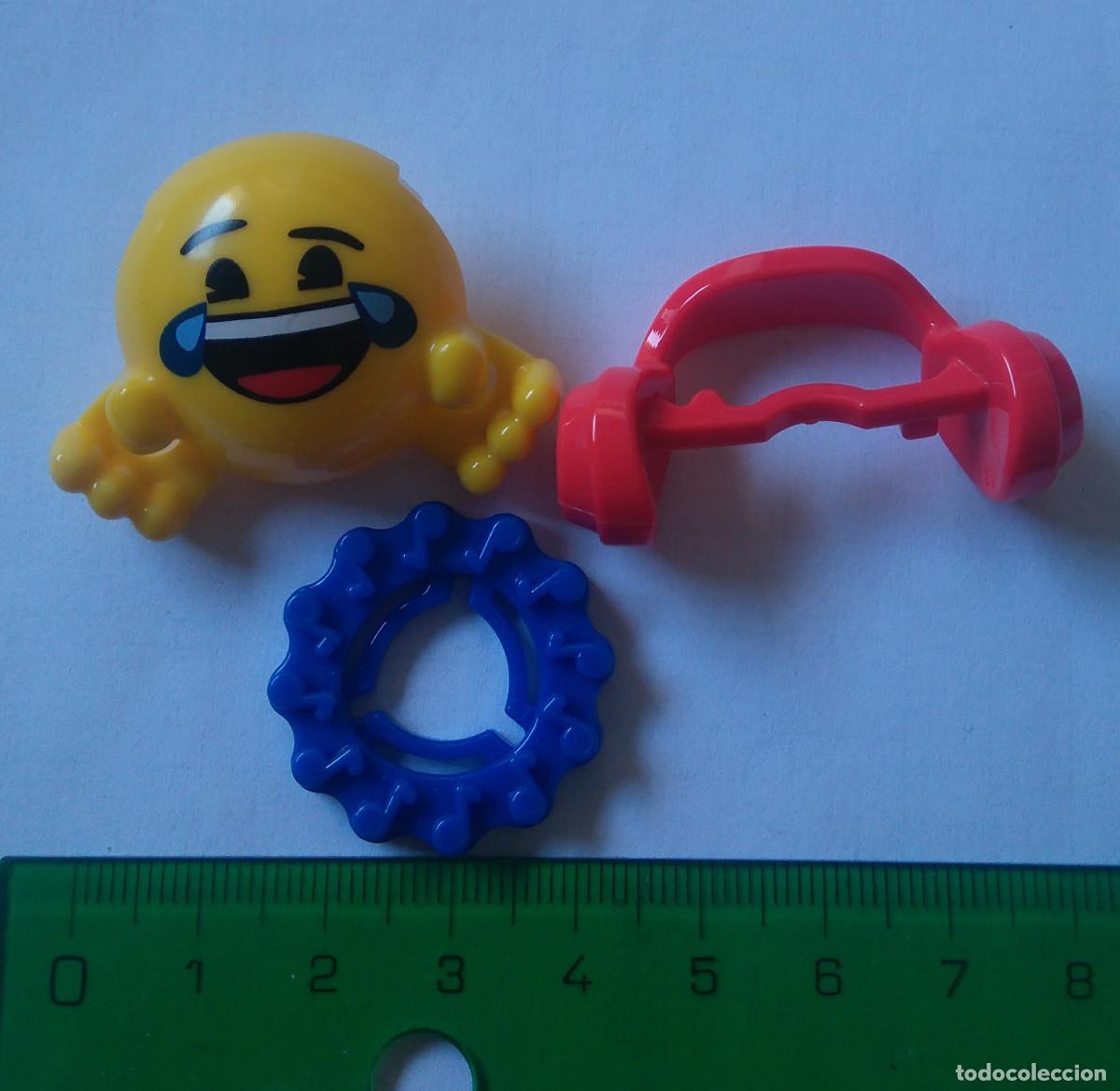 Kinder &Uuml;berraschung: kinder emojoy cascos dj mu&ntilde;eco emoji joy verano miniatura mini