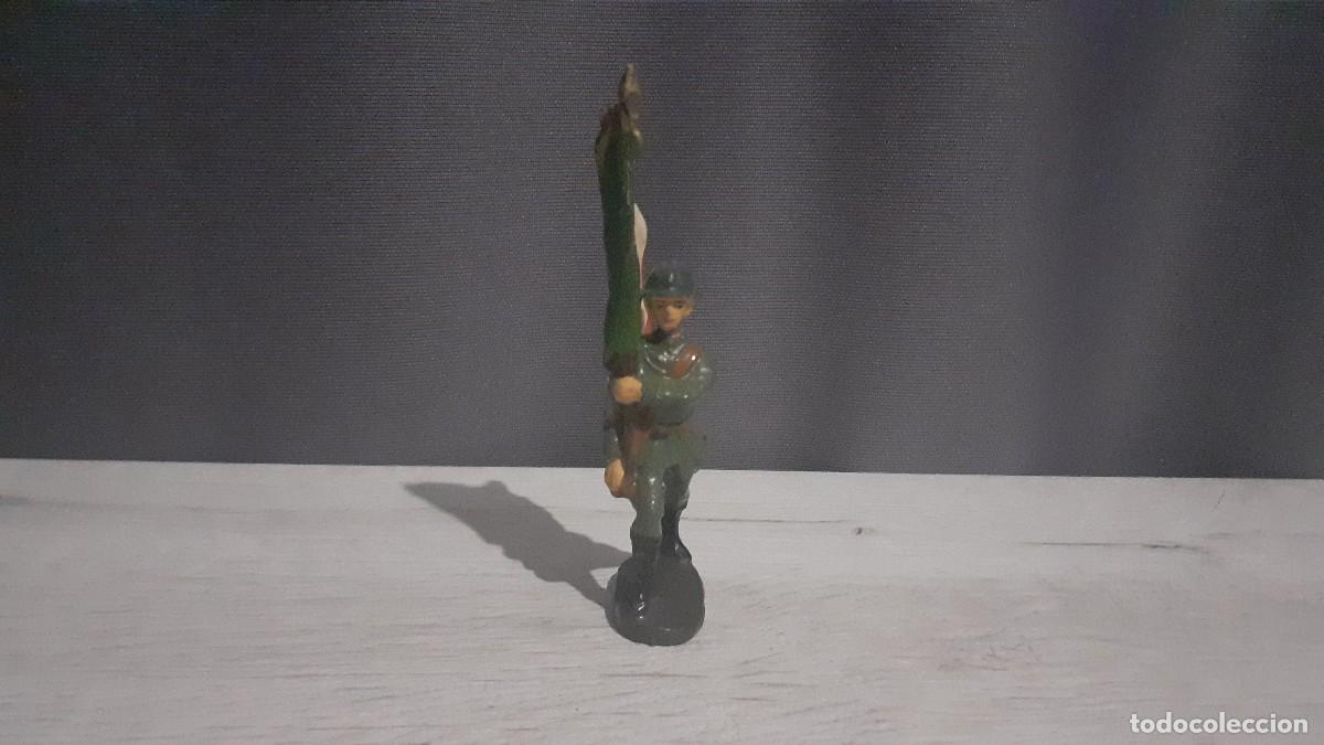 Figuras de goma y PVC: Preciosa figura Elastolin Germany. - Foto 3