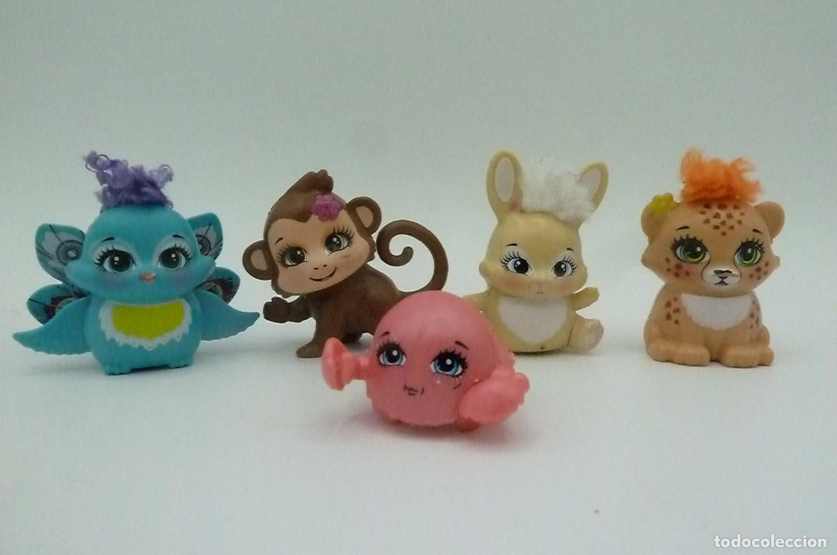 Figuras de Goma y PVC: Lote mascotas Enchantimals