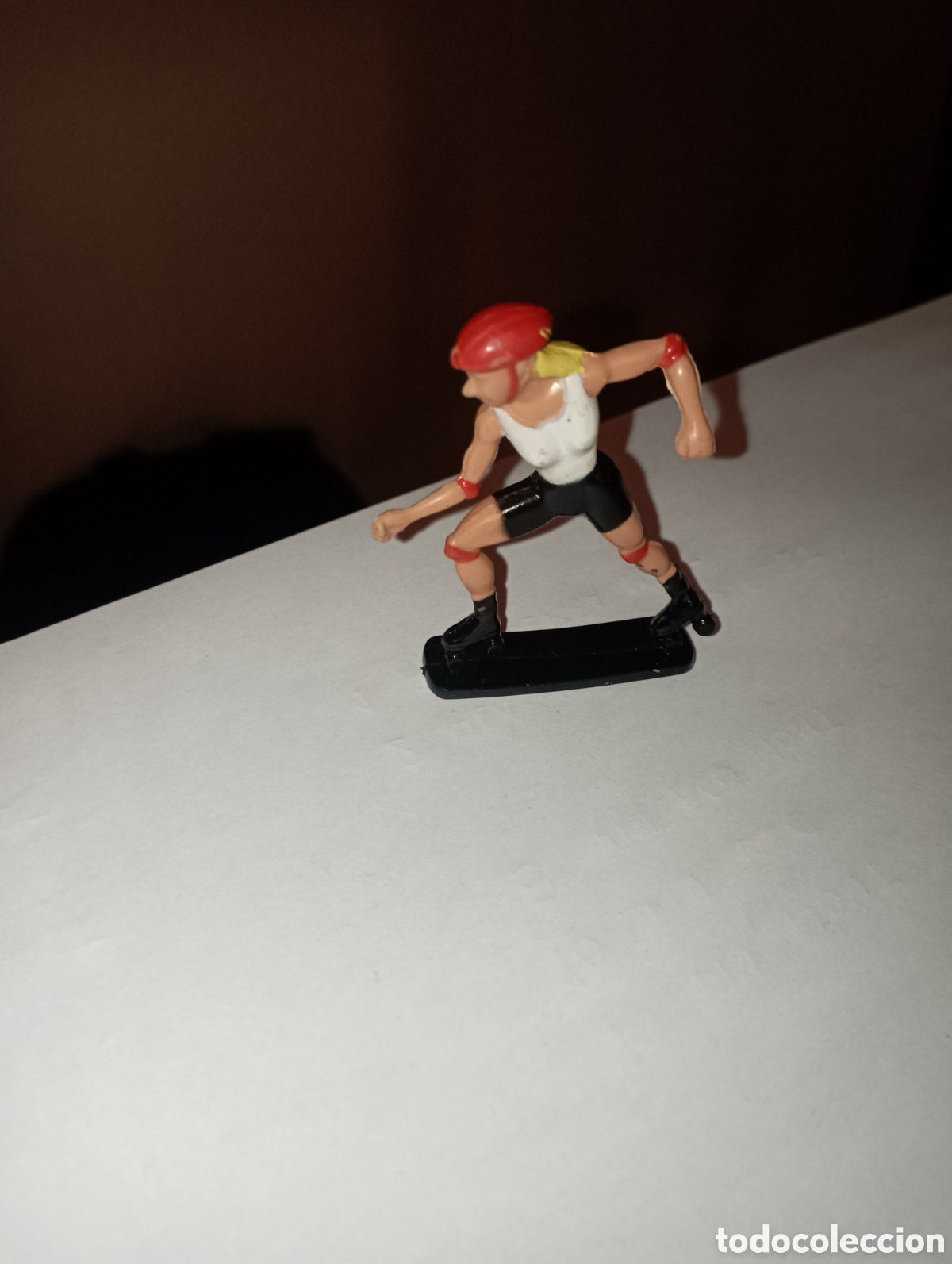 Figure di Gomma e PVC: DEPORTISTA FIGURA DE PVC PROMOCIONAL DE HUEVOS KINDER A&Ntilde;OS 90