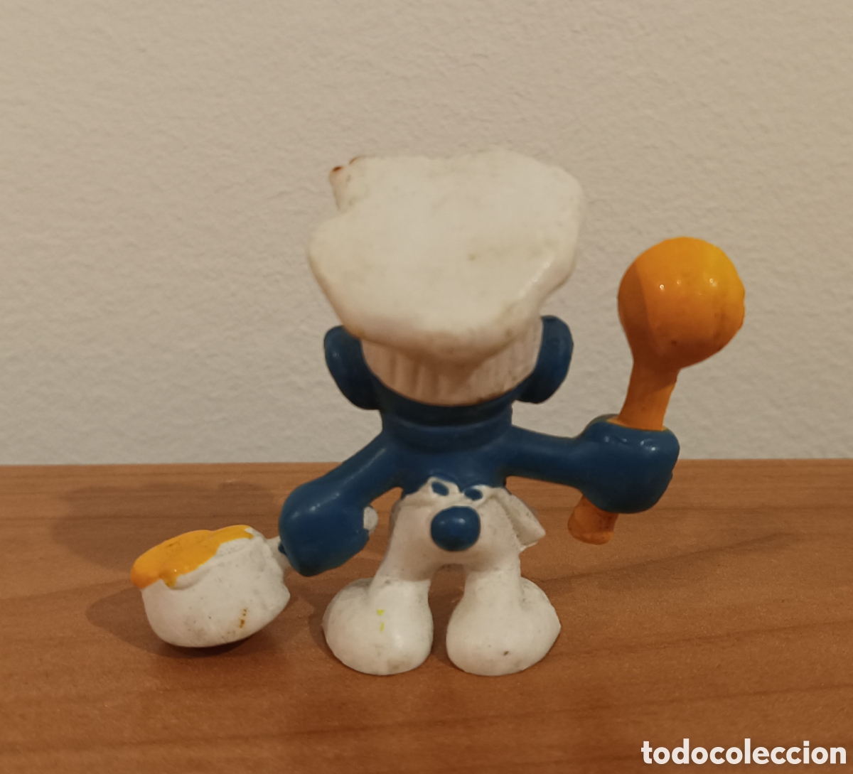 Figuras de goma y PVC: PITUFO COCINERO - Foto 2