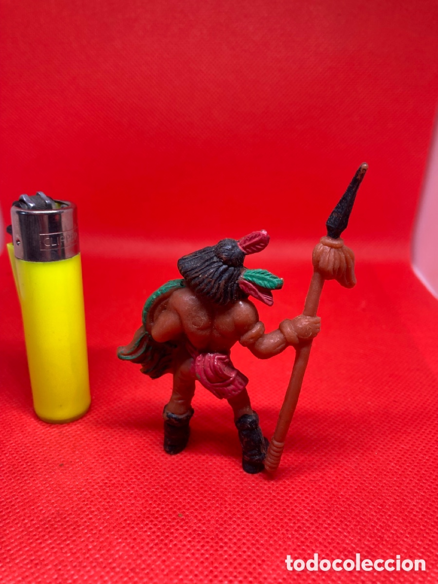 Figuras de goma y PVC: Figura Indio Americano - Foto 2