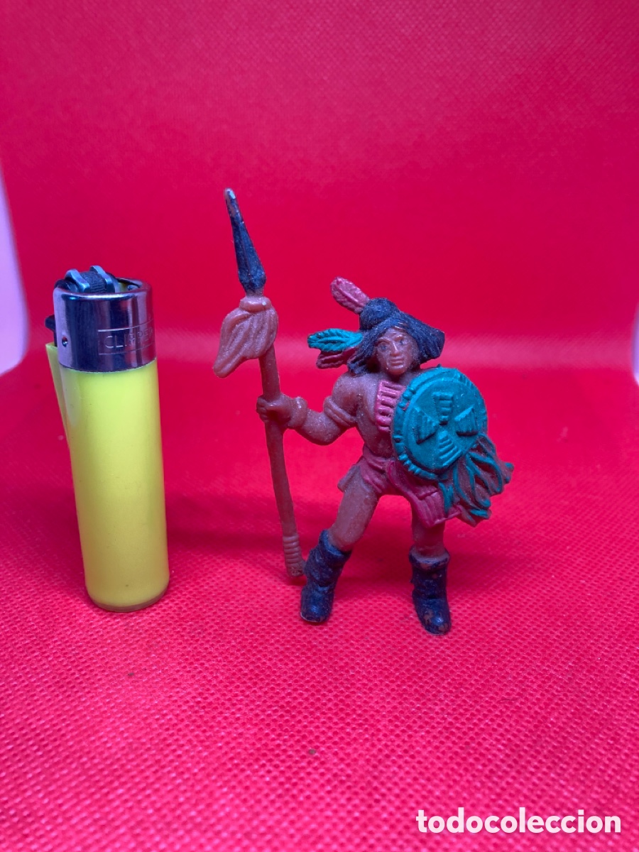 Figuras de goma y PVC: Figura Indio Americano - Foto 1
